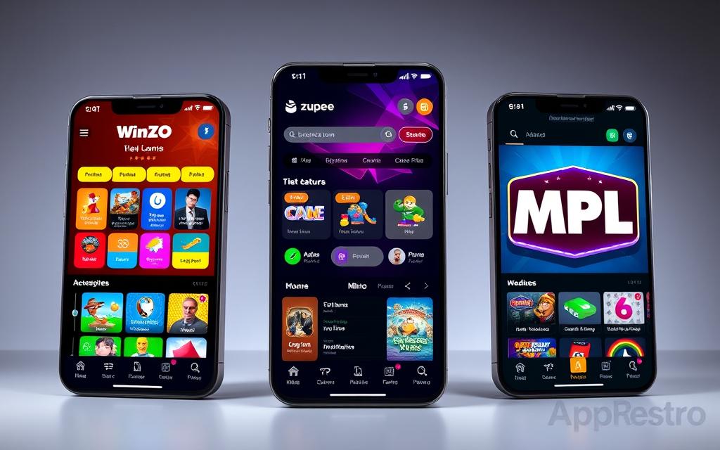 user experience comparison of WinZO, Zupee, and MPL