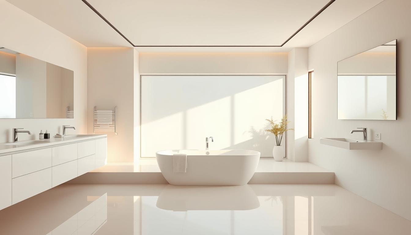 Badezimmer ohne Fugen