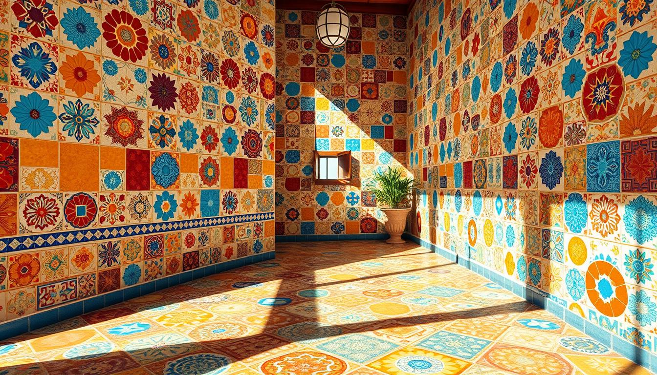 Mediterrane Fliesenkunst