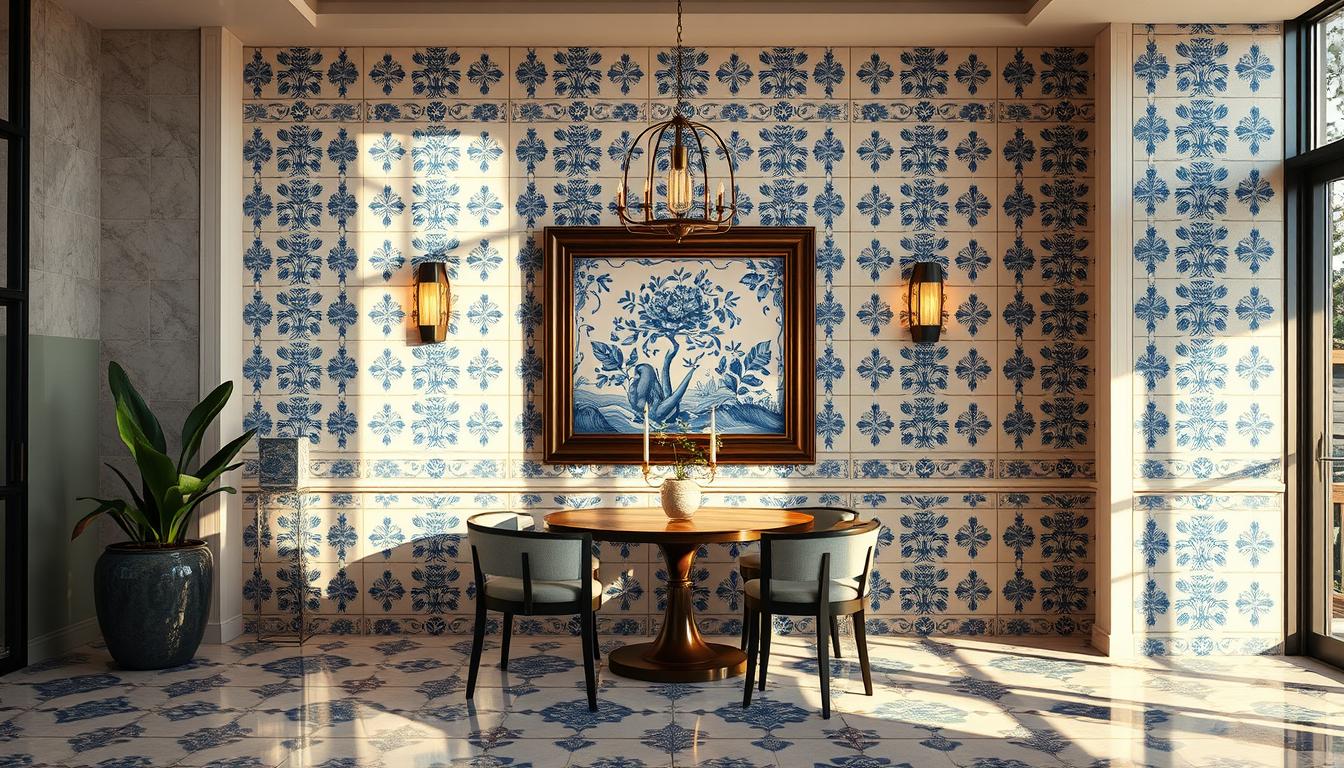 Delfter Fliesen Interieur
