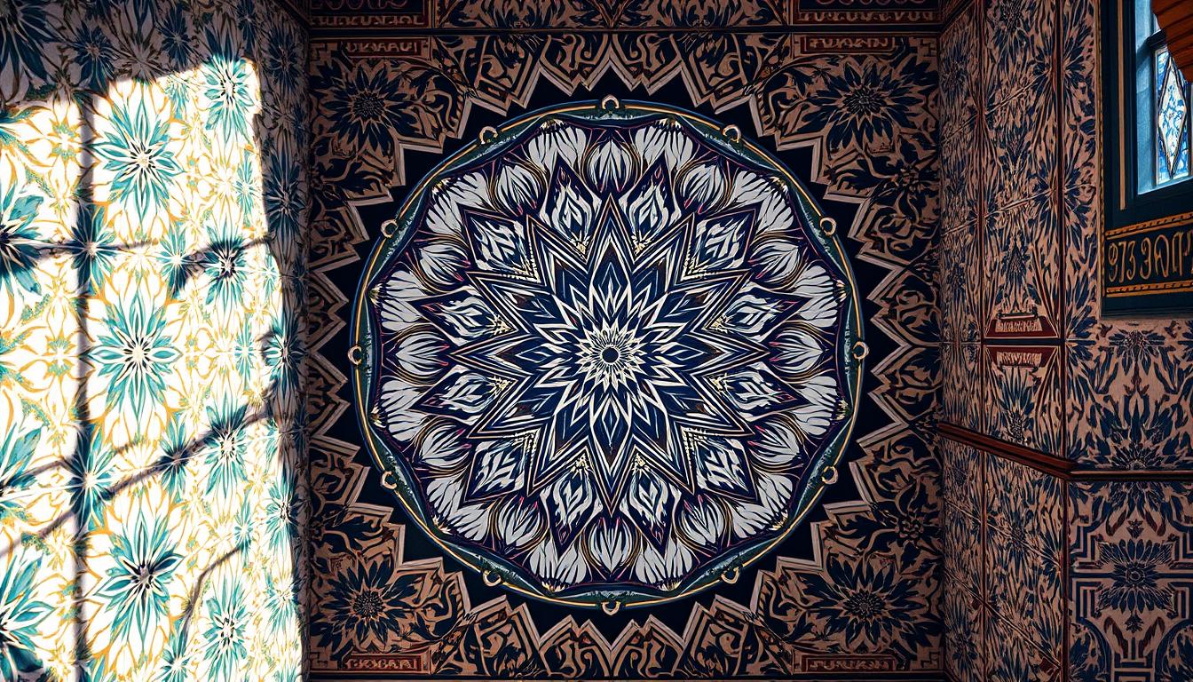 geometrische Grundlagen in der islamischen Fliesenkunst