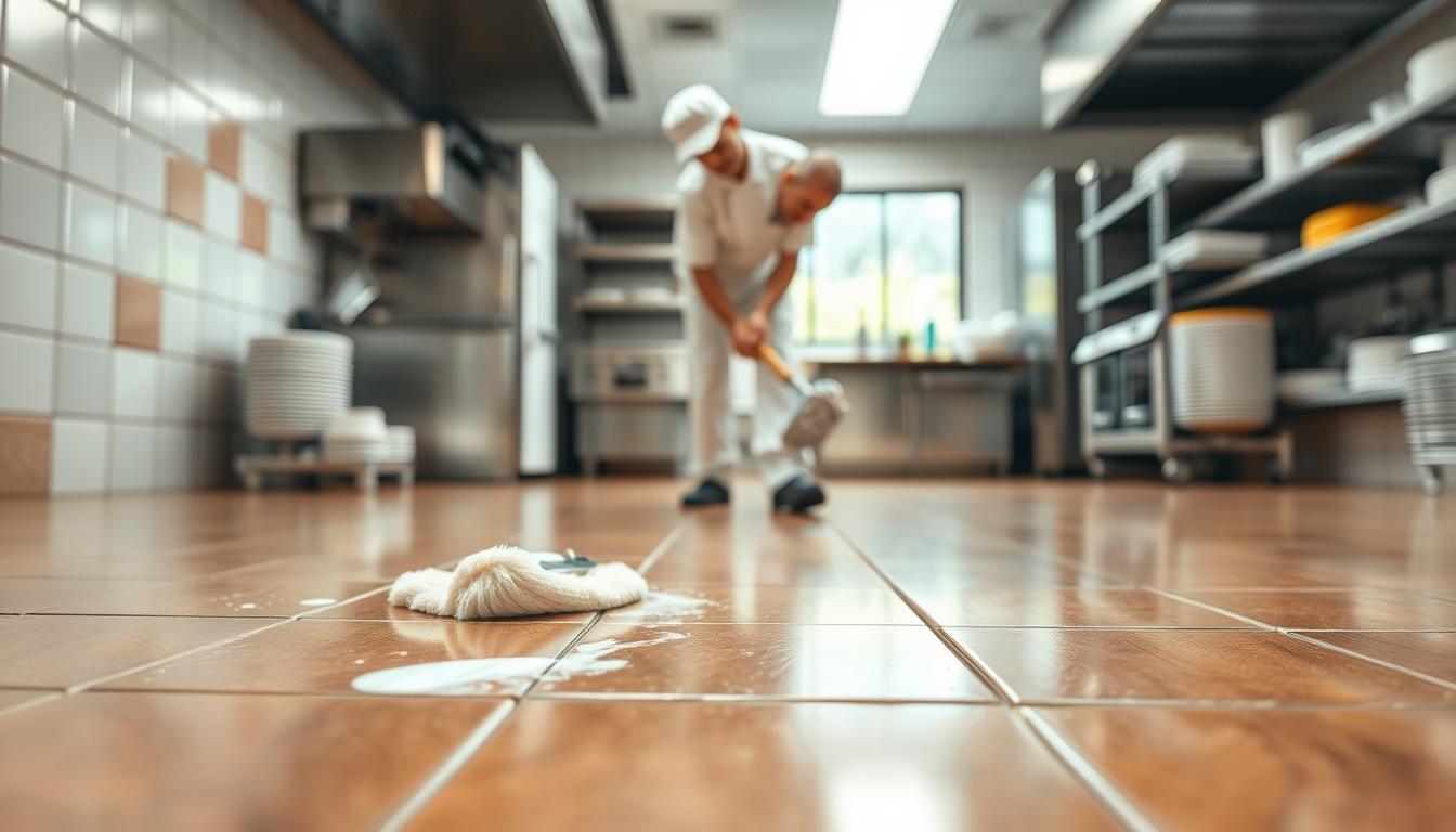 Pflege und Wartung von säurebeständigen Fliesen