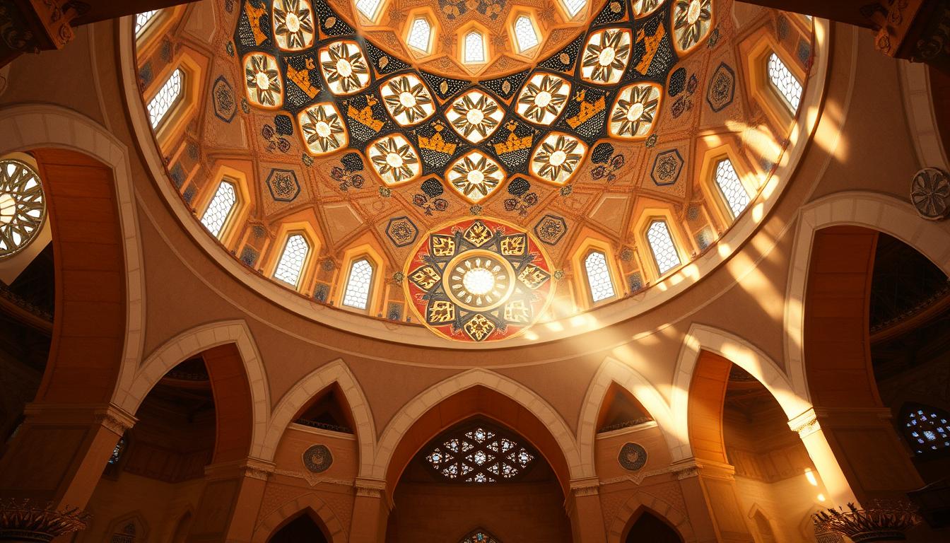 geometrische Figuren in islamischer Architektur