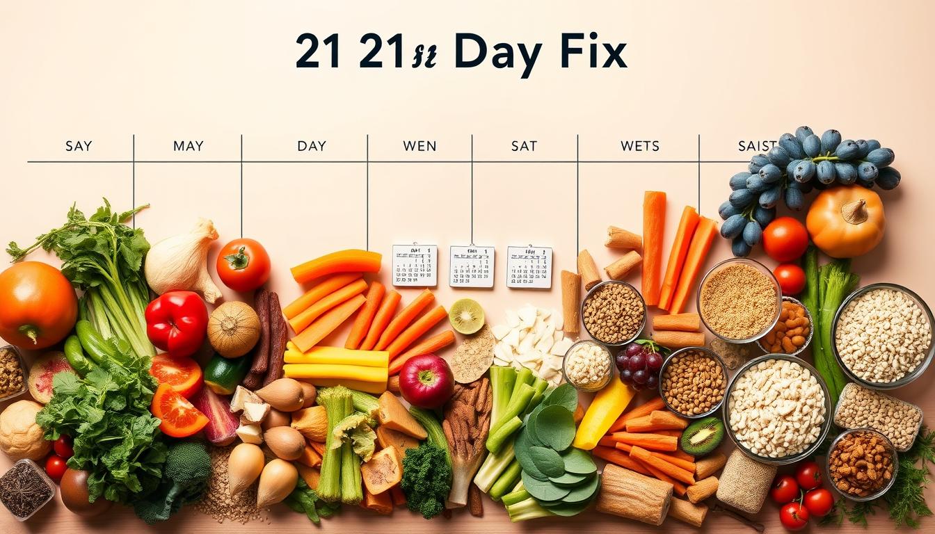 21 day fix meal plan week breakdown