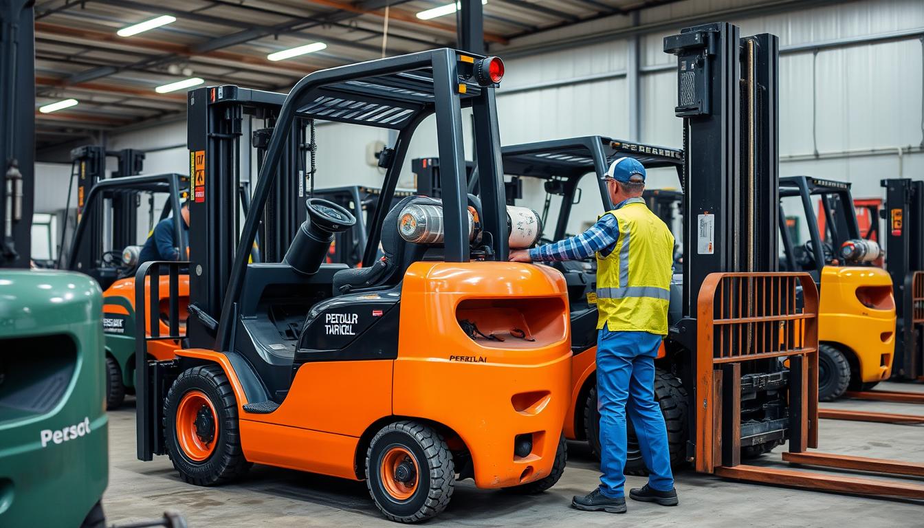 przegląd techniczny wózków widłowych Świnoujście