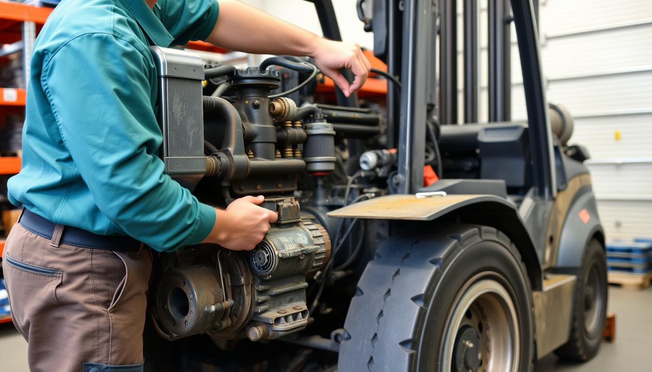 naprawa silników wózków widłowych Świnoujście