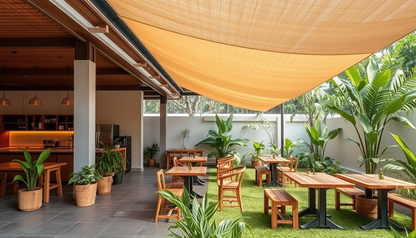 kanopi kain cafe