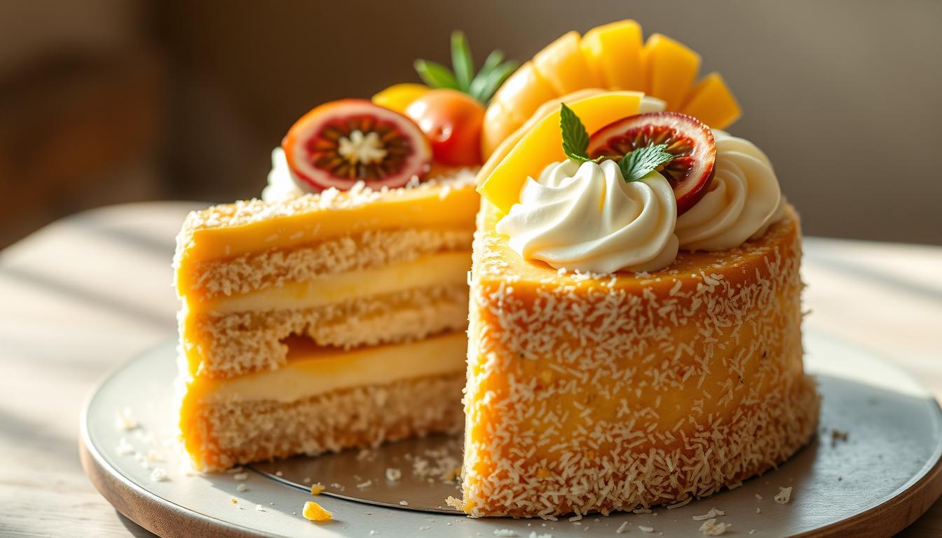 Calypso Torte karibischer Nachtisch