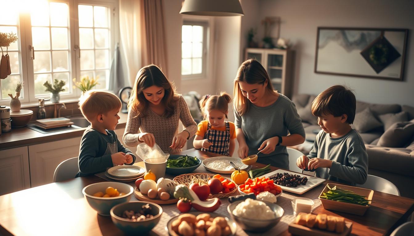 Family Dinner Preparation