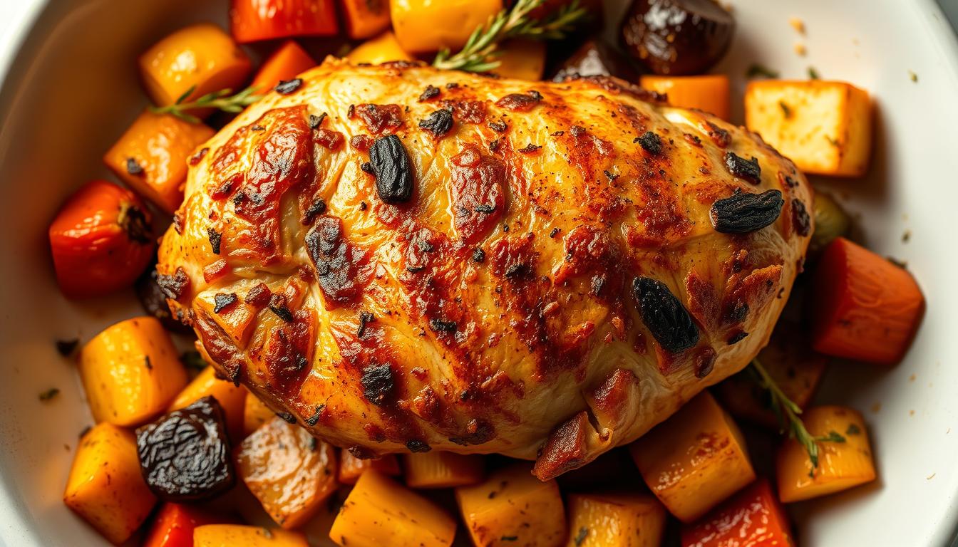 Baked Diced Chicken Dinner