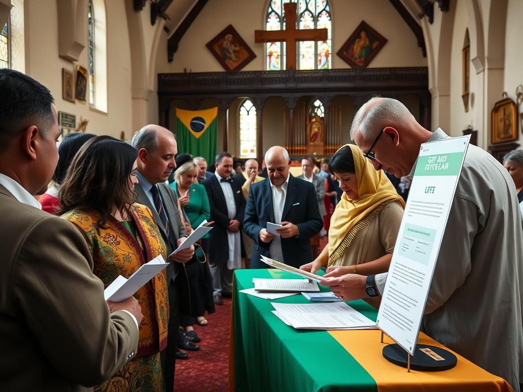 Implementação do Gift Aid em uma igreja brasileira no UK