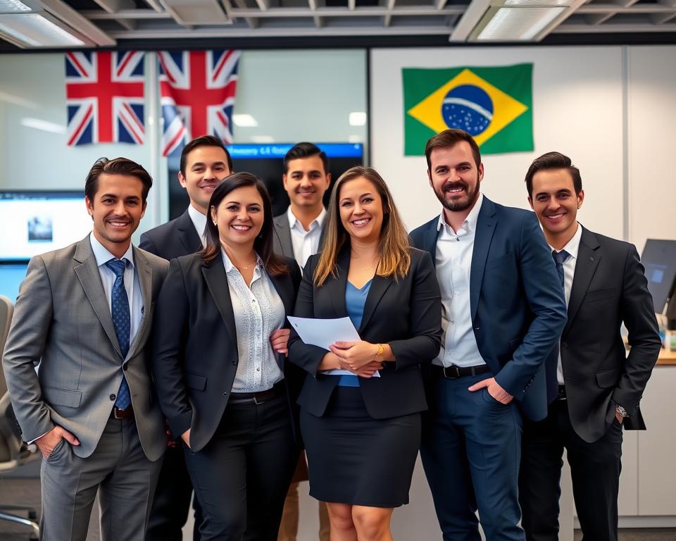 Equipe de contadores da Leader Accountancy especializada em dupla tributação Brasil Reino Unido
