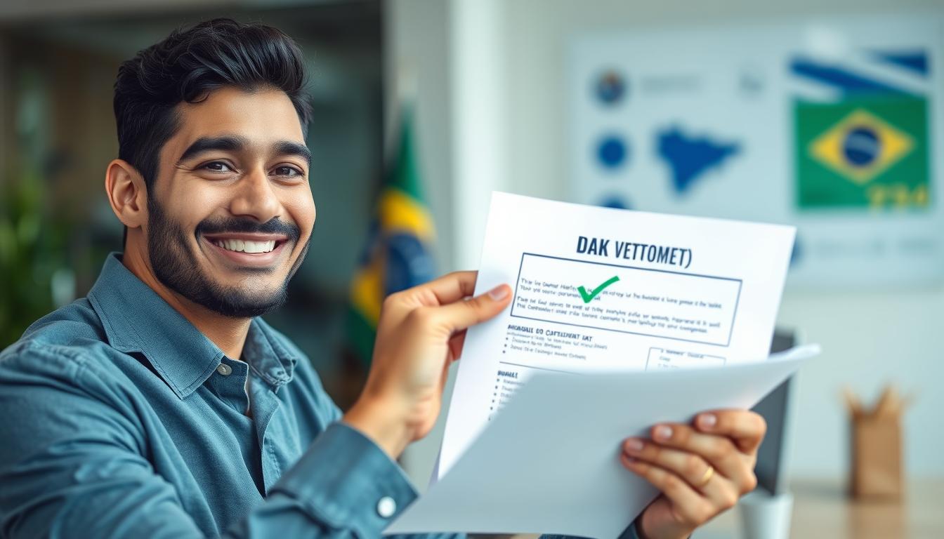 Empresário brasileiro confiante após entender o sistema de VAT no Reino Unido