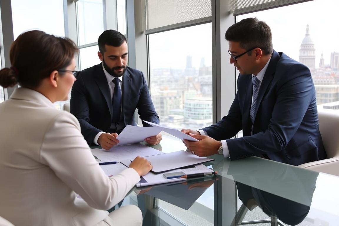 Empresário brasileiro com empresa Ltd recebendo contabilidade consultiva UK