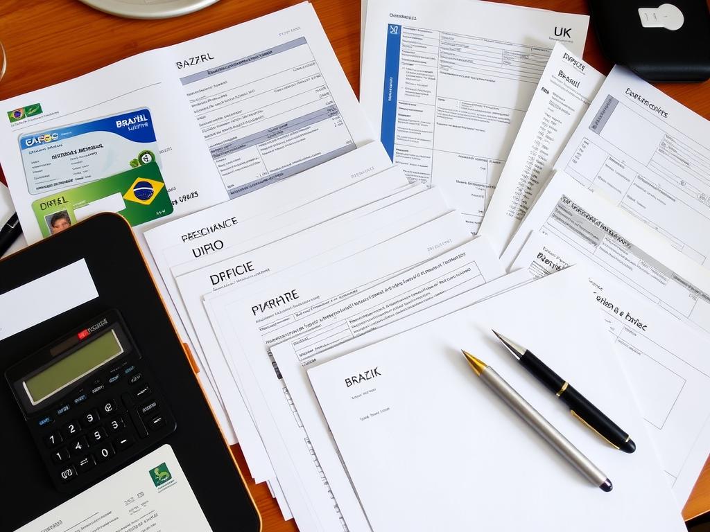 Documentos necessários para Imposto de Renda para Brasileiros no Reino Unido 2025