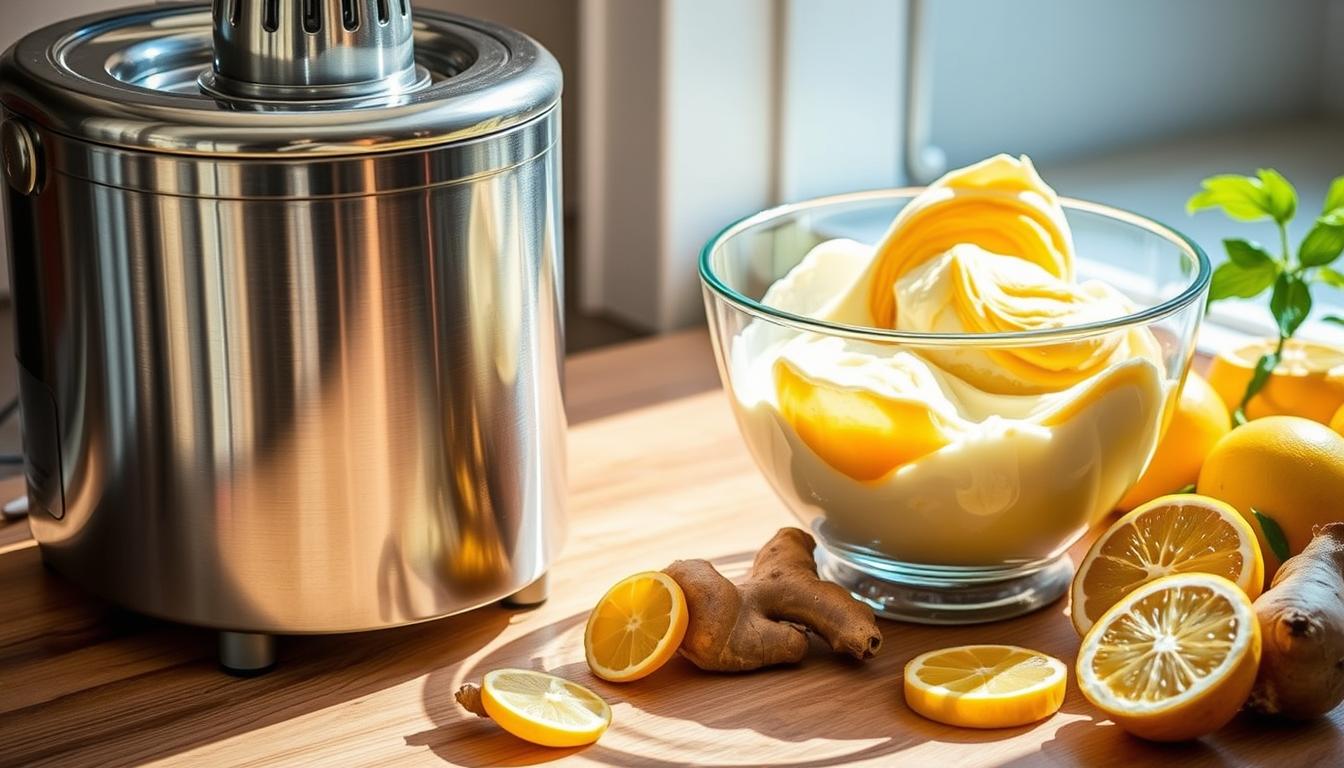 ginger swirl ice cream equipment