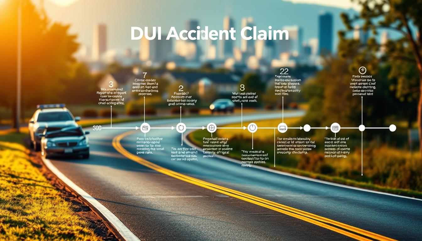 DUI accident claim timeline