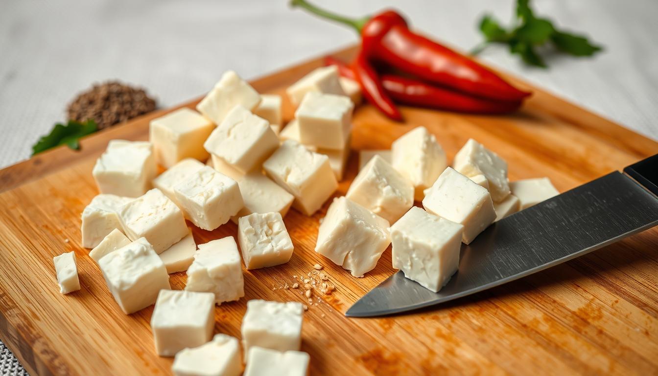 paneer cutting techniques