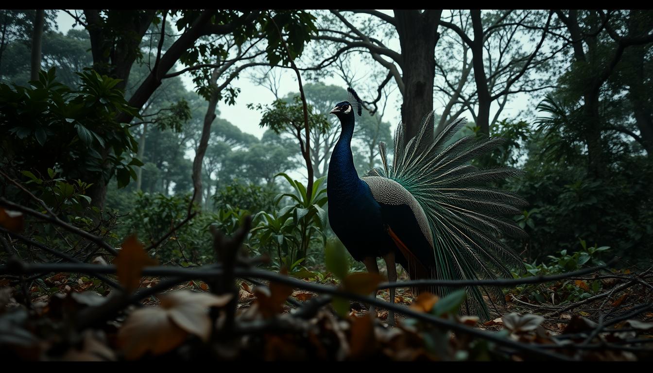 ancaman terhadap Pavo cristatus