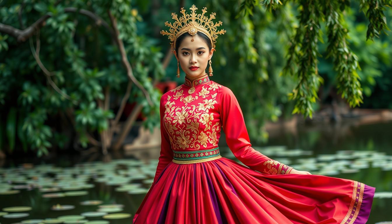 baju tradisional Kamboja