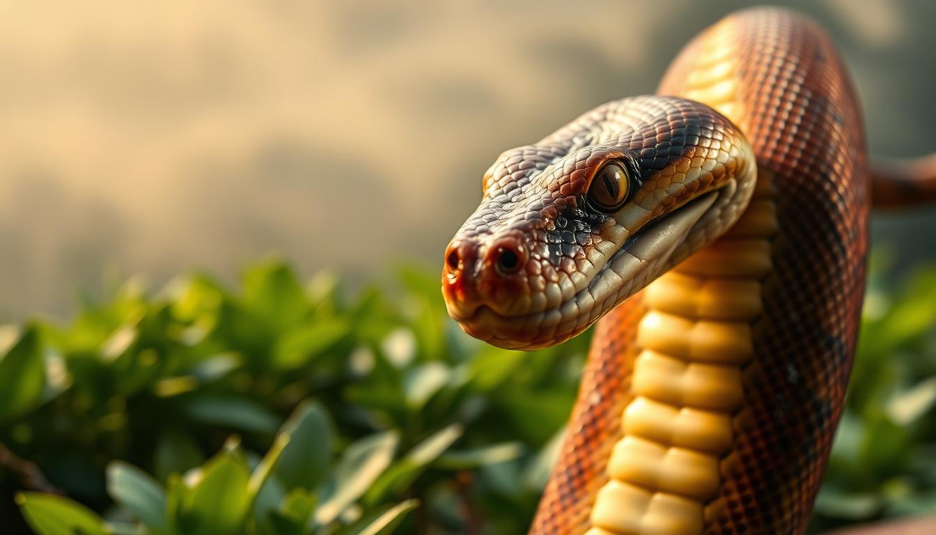 Adaptasi Python reticulatus