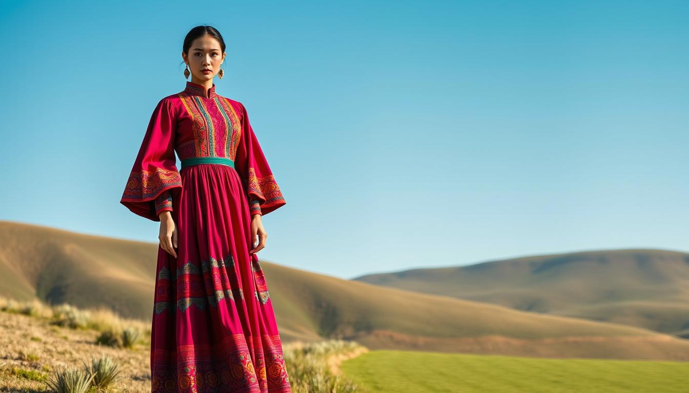 baju tradisional Kirgizstan