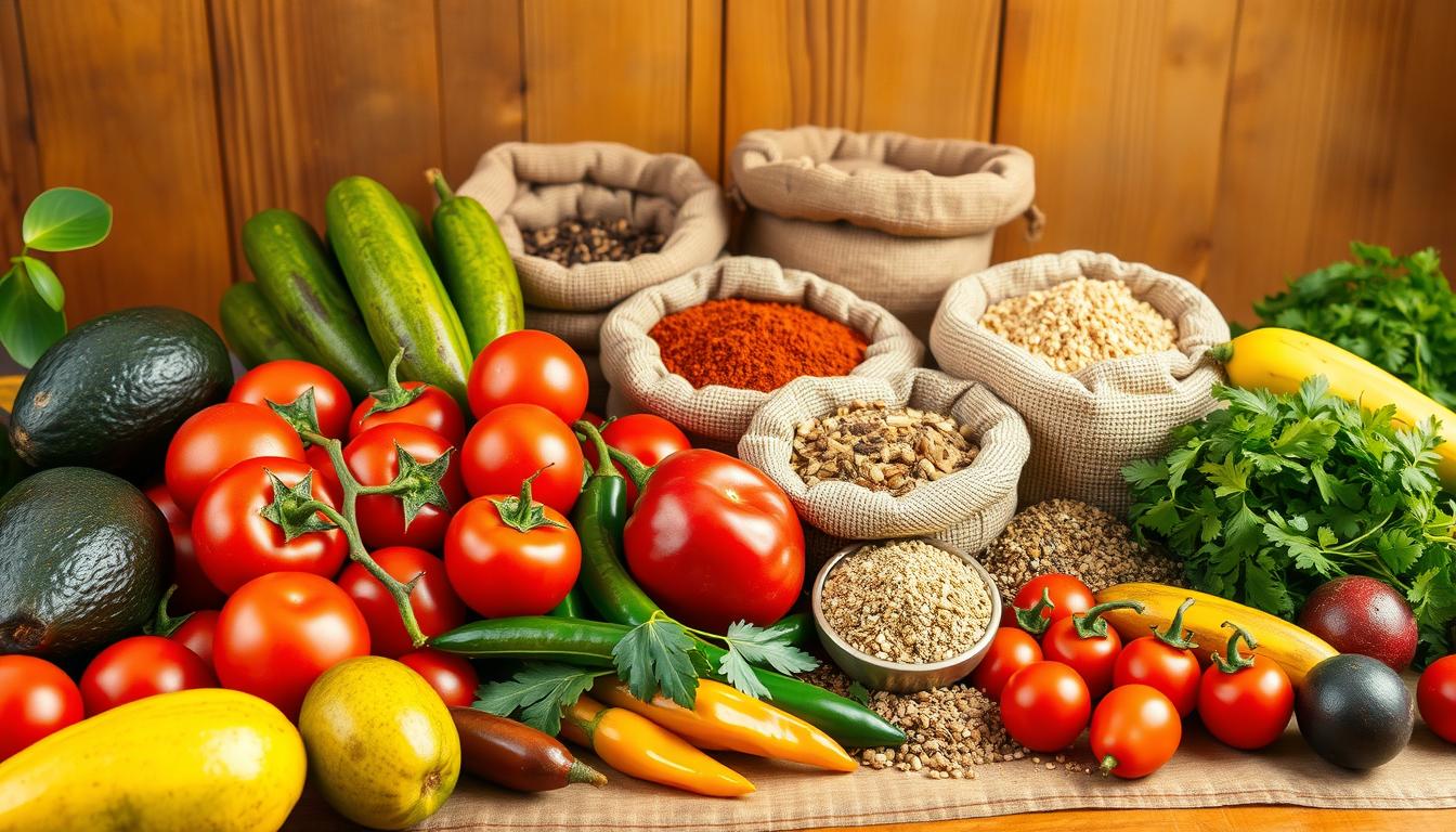 bahan makanan khas Kolombia
