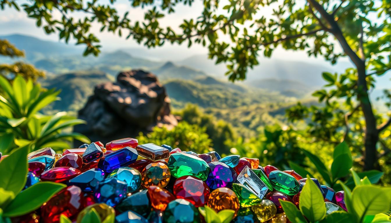 Precious stones of Sri Lanka