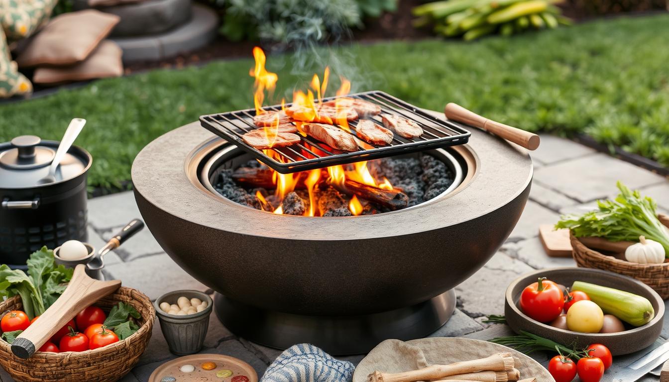 s&s fire pits for cooking