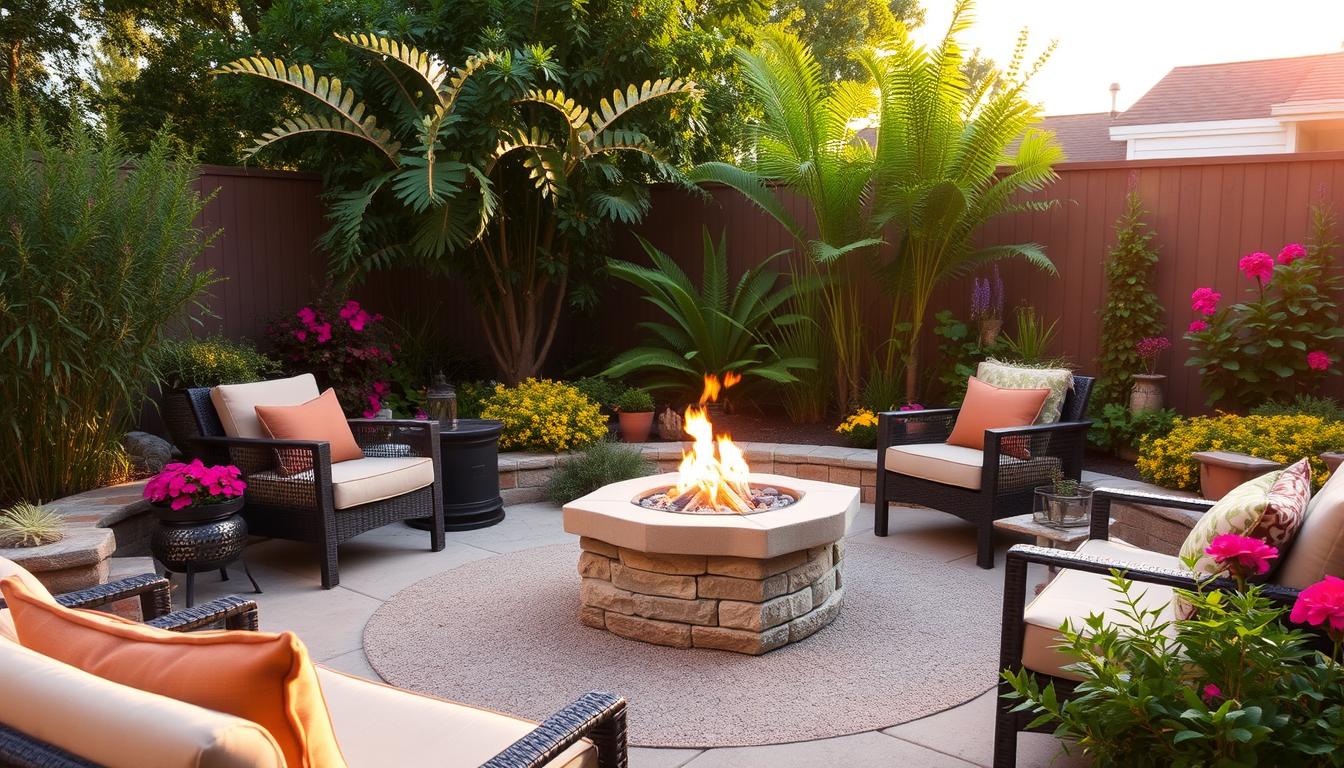 natural gas fire pit sizes