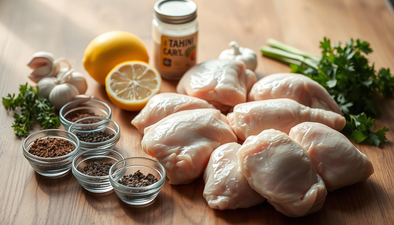 Za'atar Chicken Thighs Ingredients