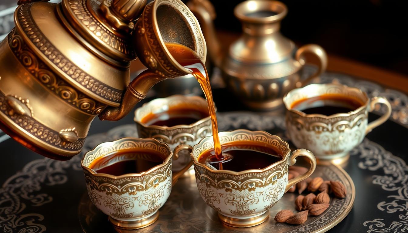 القهوة العربية بالهيل لتنظيم ضغط الدم وتنشيط القلب