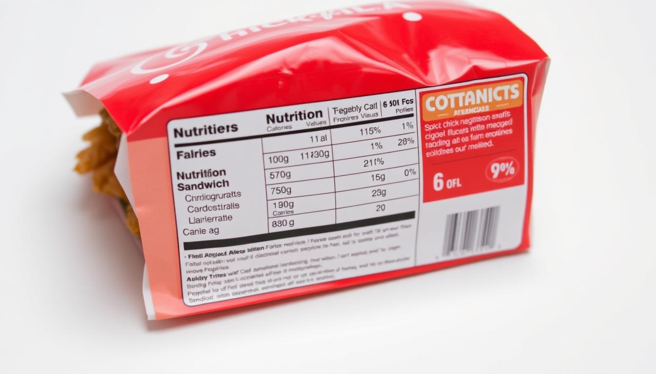 Chick-fil-A Spicy Chicken Sandwich Nutrition Facts