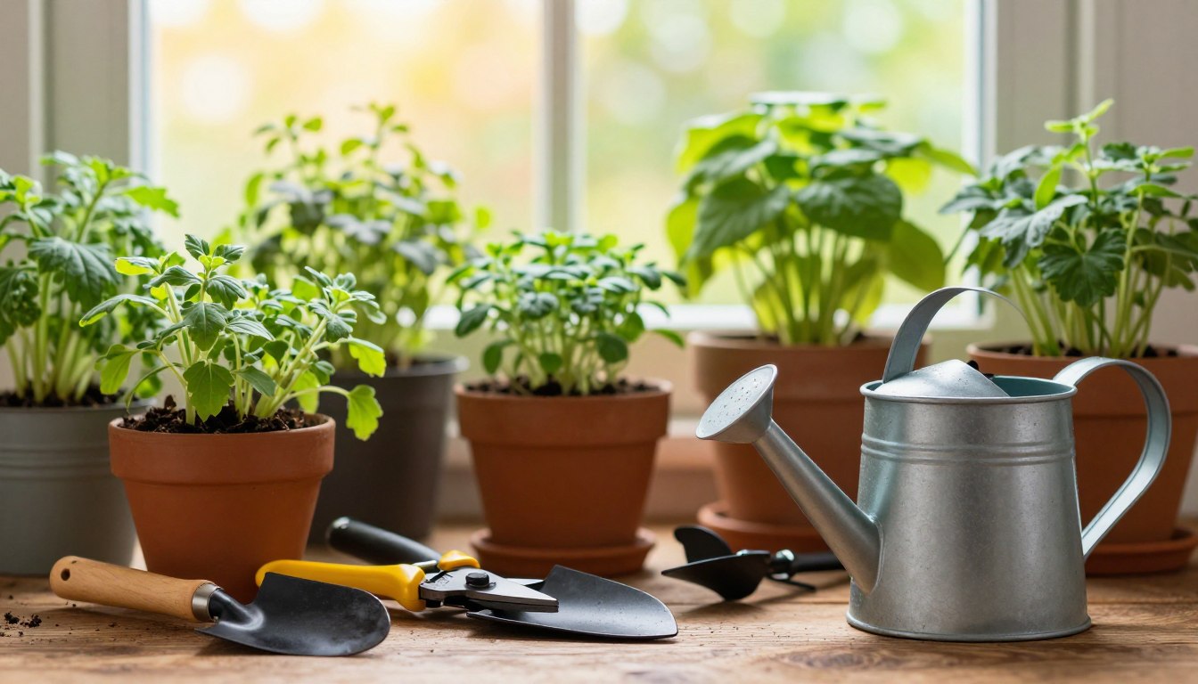 أدوات الزراعة المنزلية