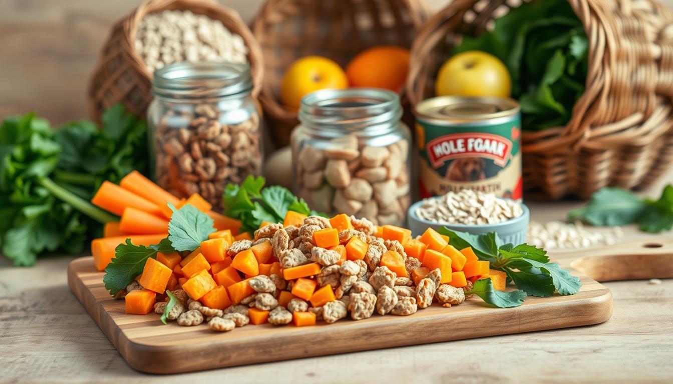 homemade pet food ingredients