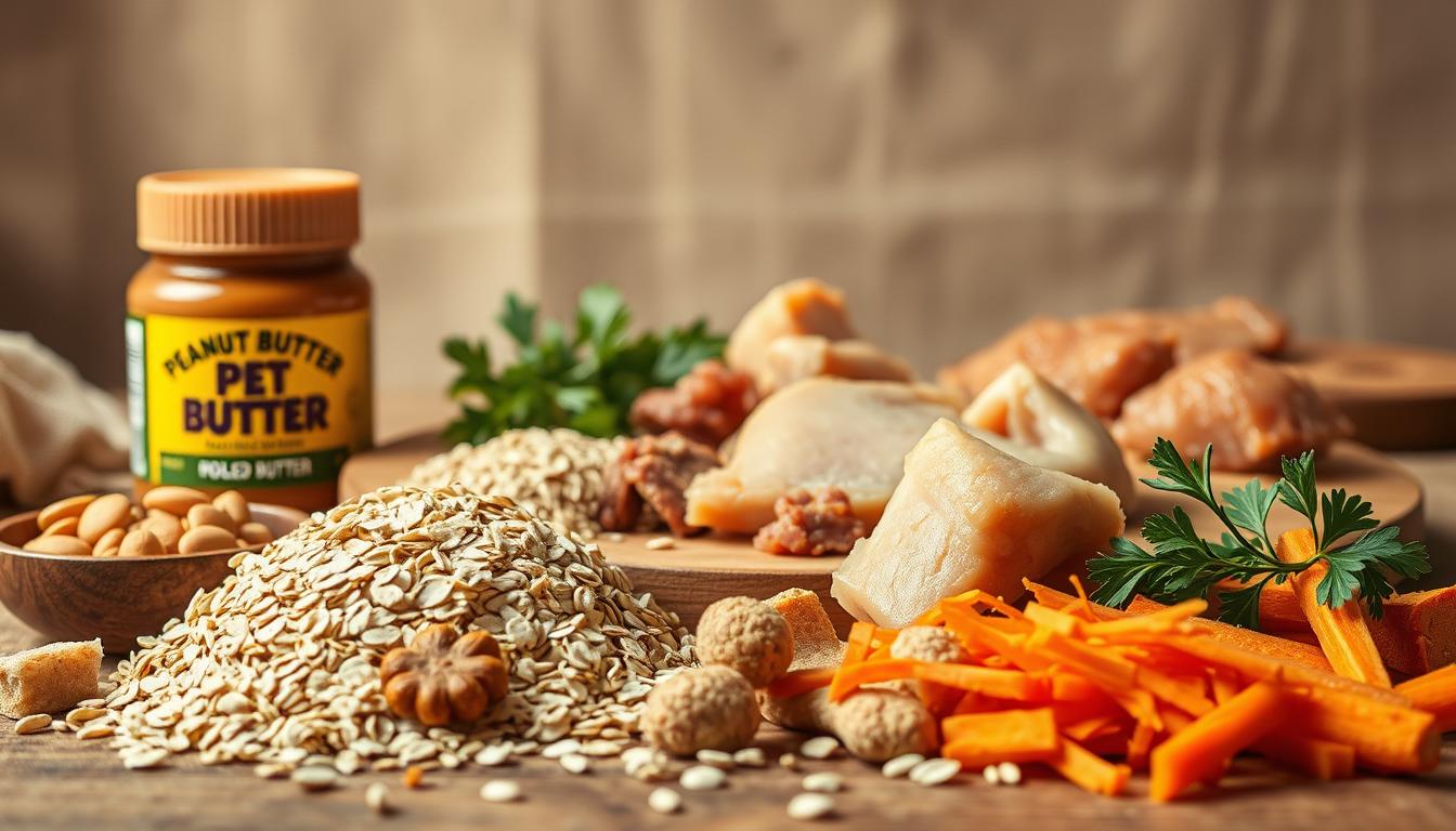 key ingredients for homemade pet treats