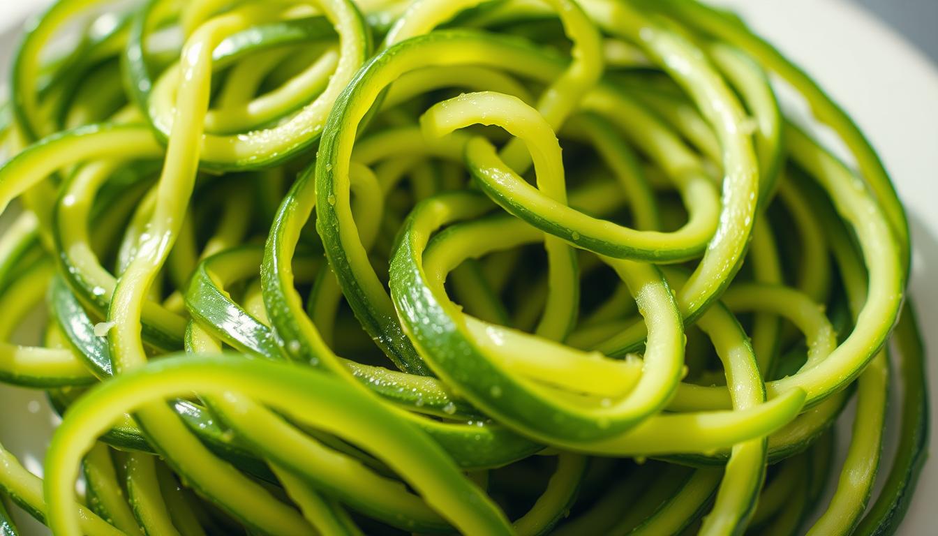 spiralized zucchini