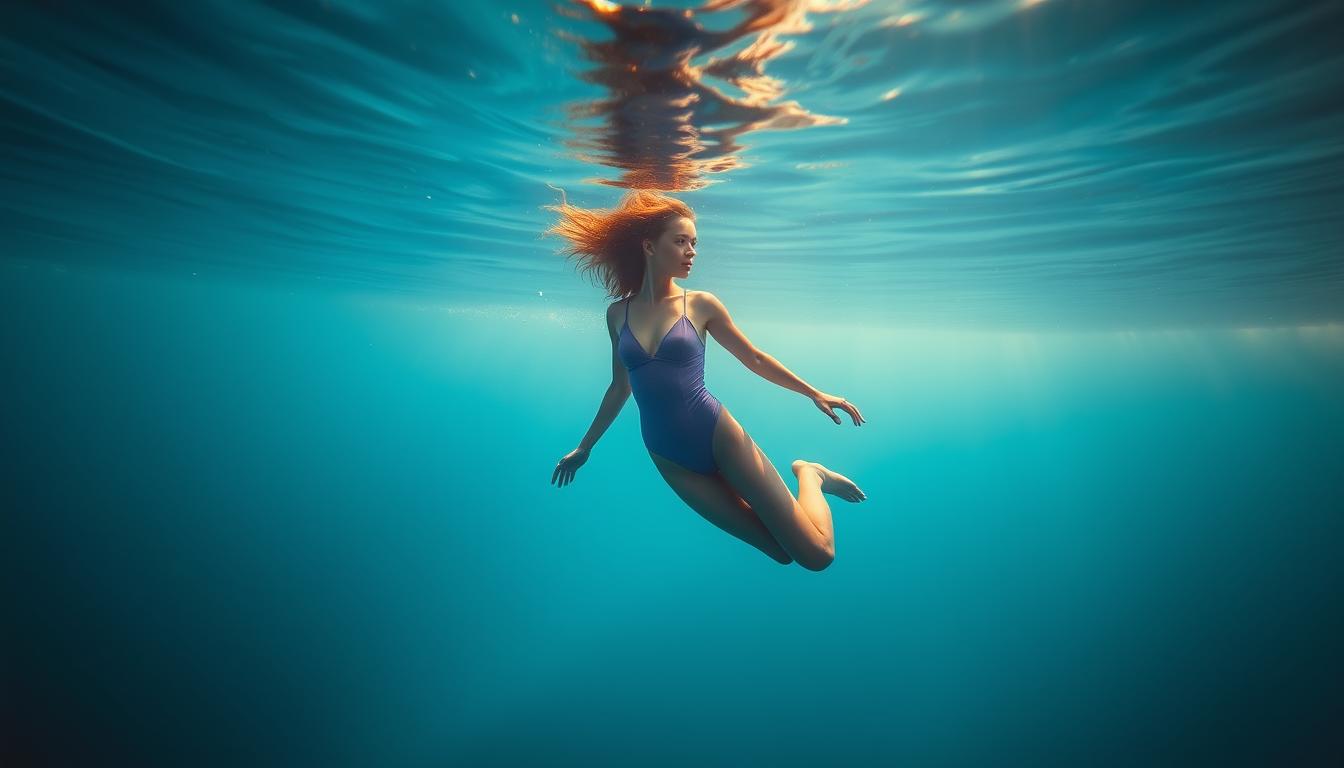What swimsuit color shows best in water?