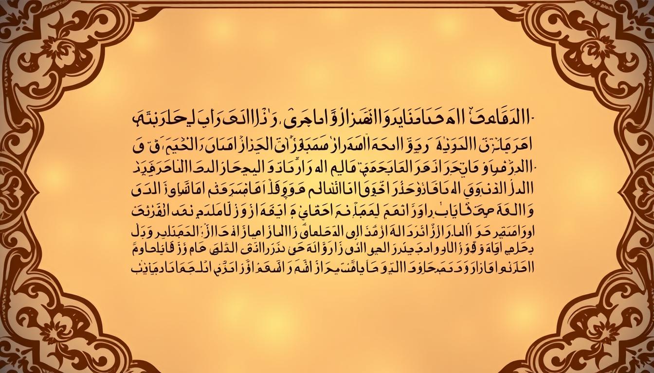 Quranic verses for business prosperity