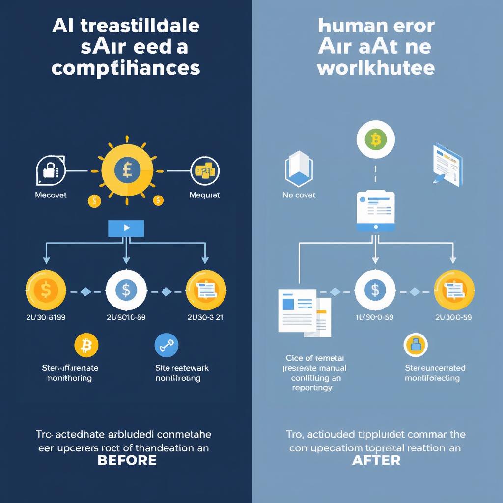 AI reducing human error in cryptocurrency compliance workflows