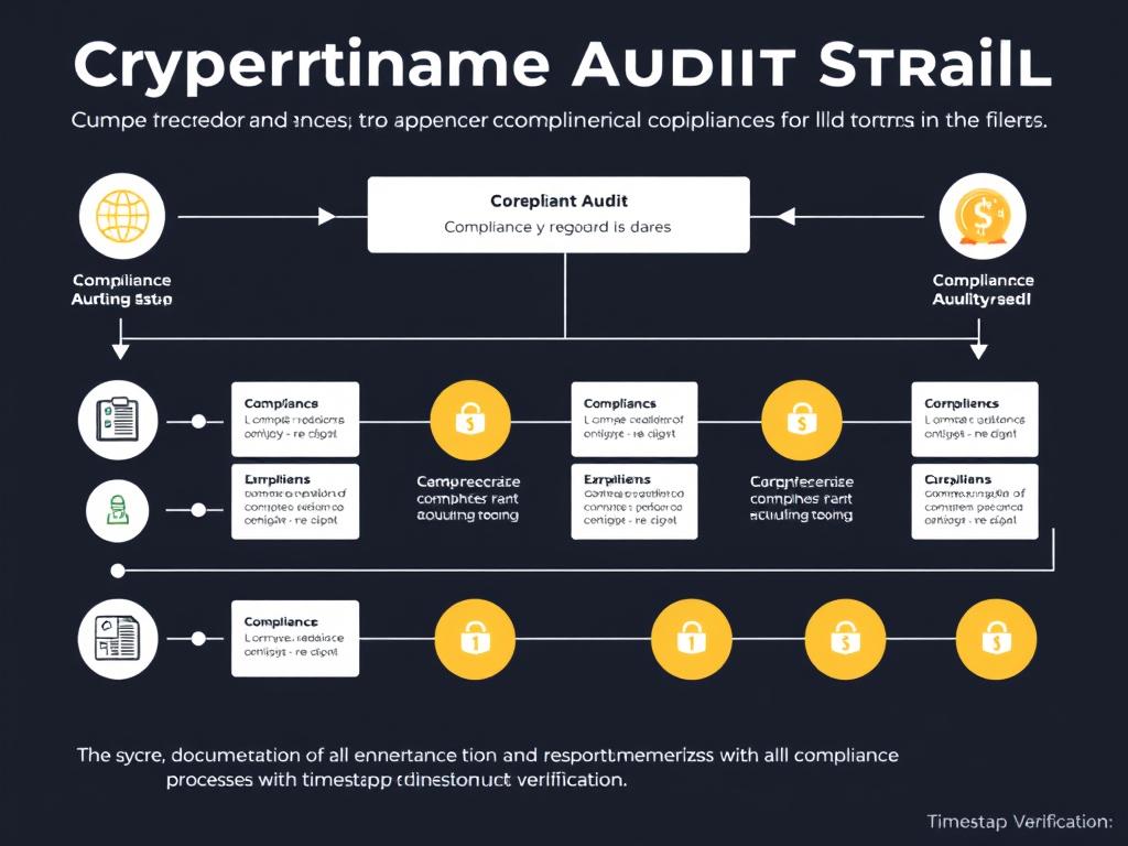 Comprehensive audit trail system for cryptocurrency compliance activities