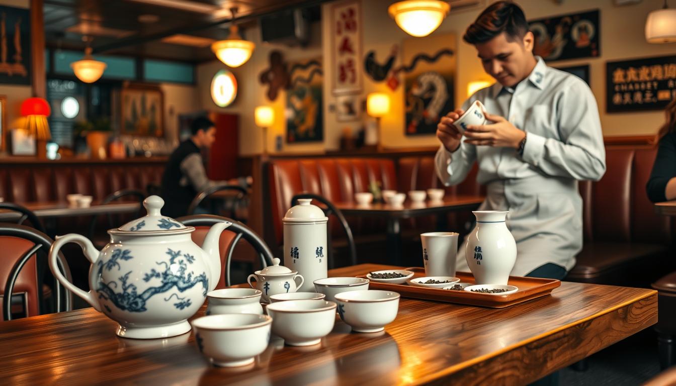 Chinese tea American dining trends