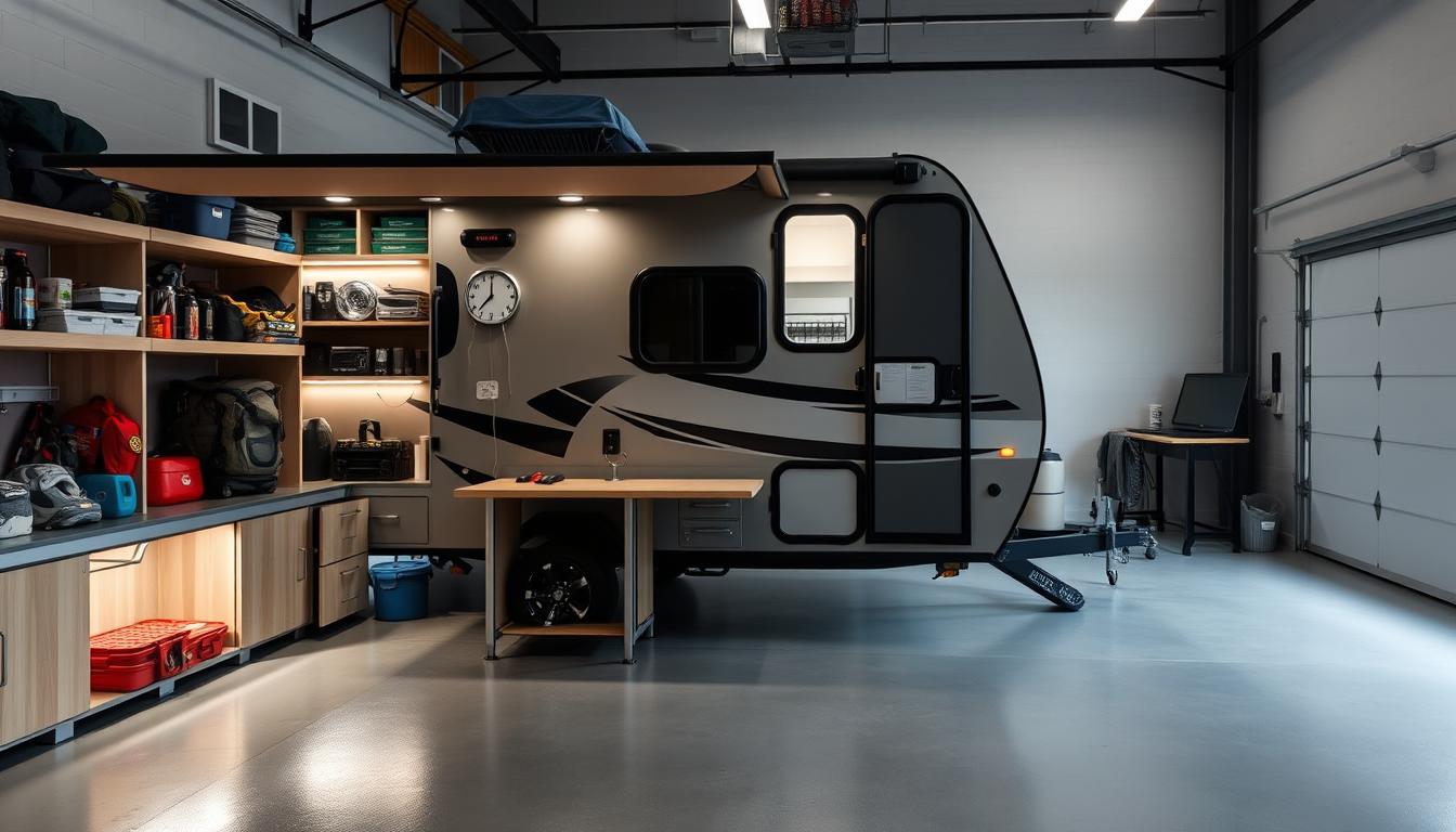 travel trailer storage solutions