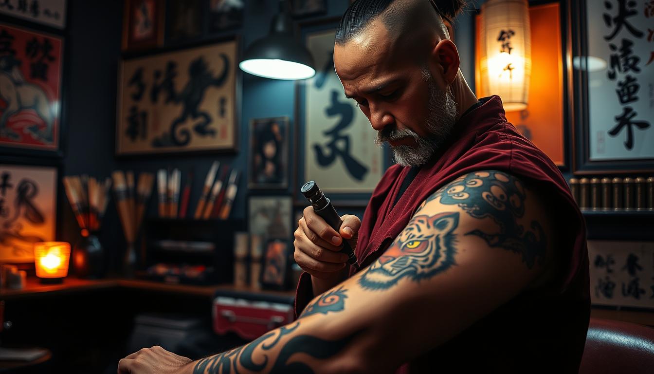 Japanese Tiger Tattoo Artist