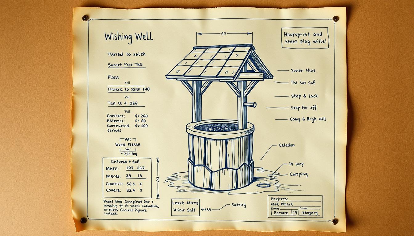 build-a-diy-wooden-wishing-well-in-backyard