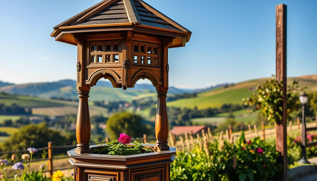 backyard-decorative-wooden-wishing-well-ideas