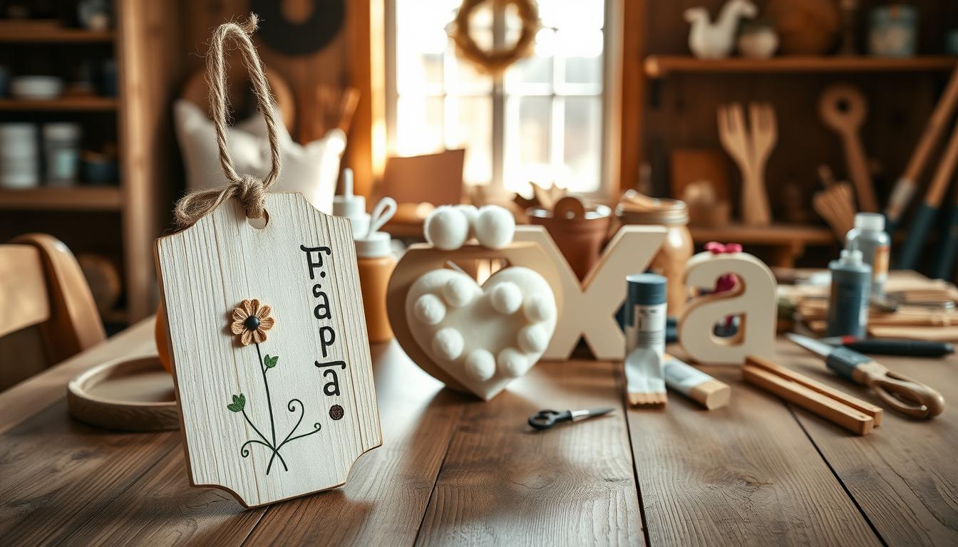 cheap-diy-wood-door-hanger-with-burlap-and-ribbon