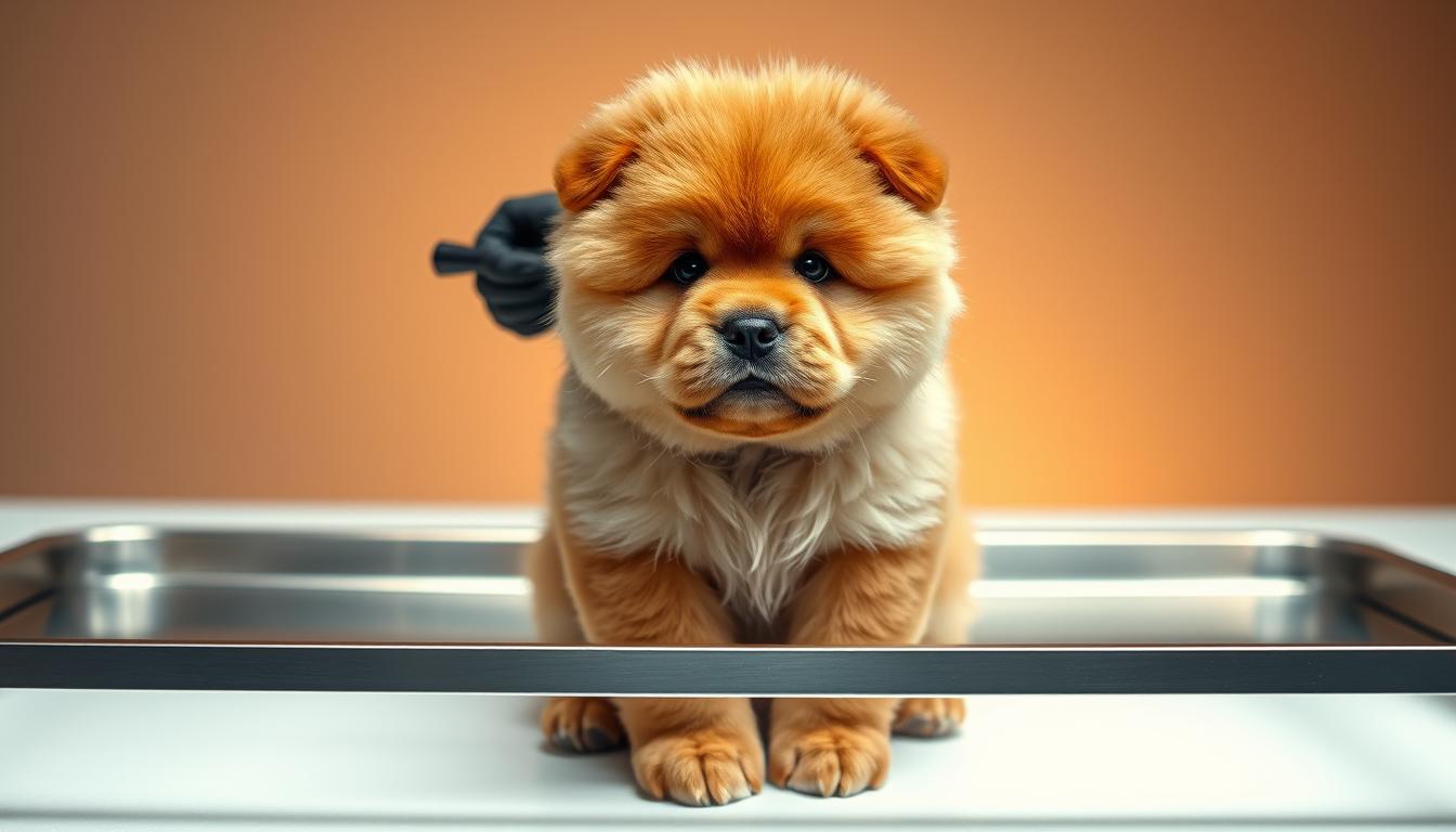 chow-chow-puppy-grooming-tools