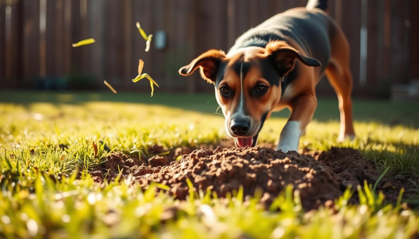 Australian-Shepherd-digging-at-beach-sand-digger-dog-breed