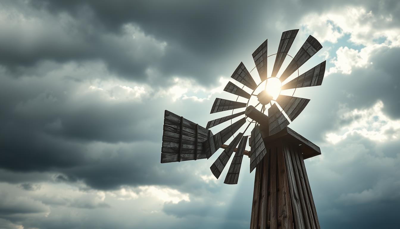 Annual-maintenance-of-weatherproofed-wooden-garden-windmill